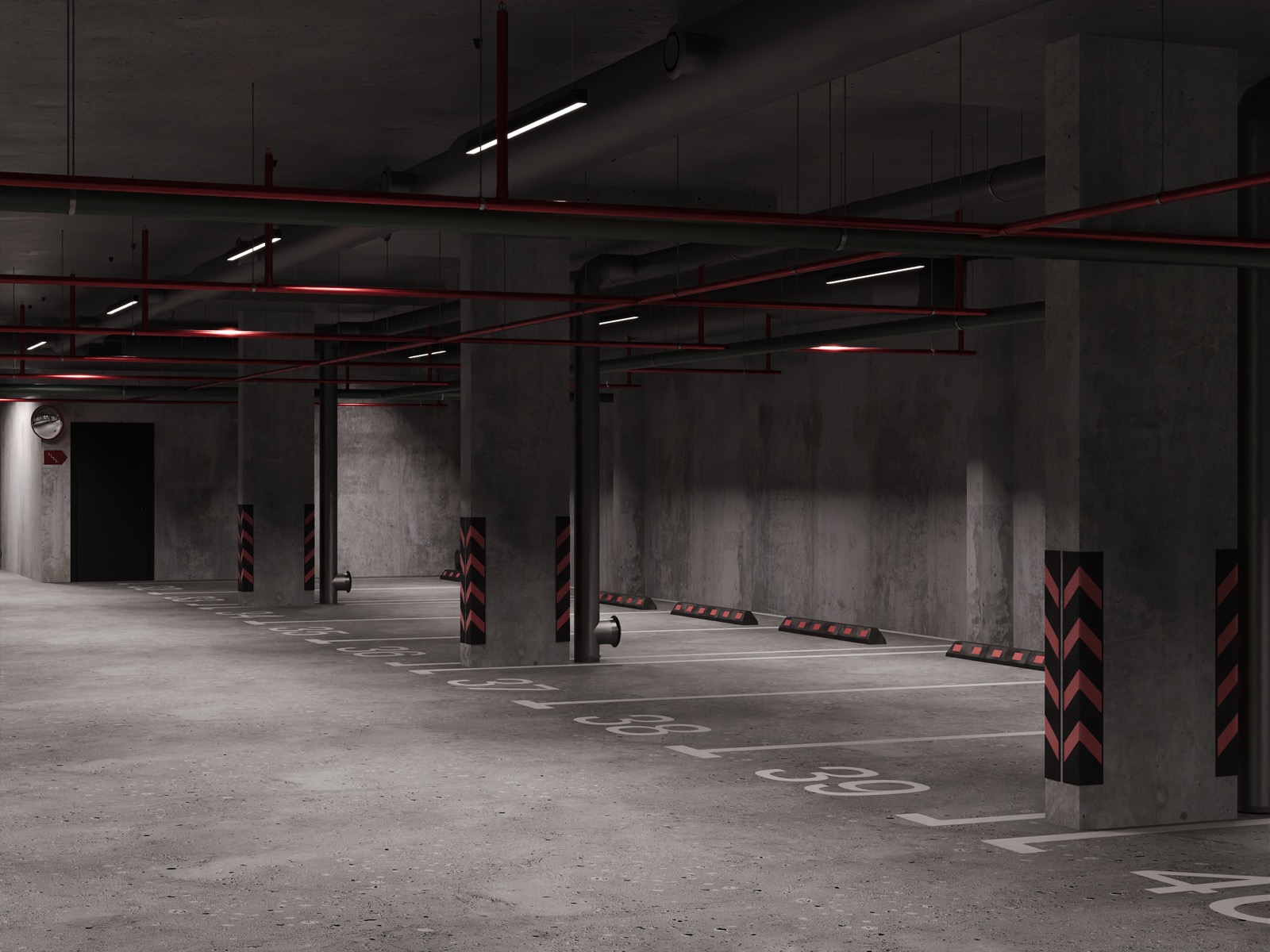 Парковочные места ЖК CHILI